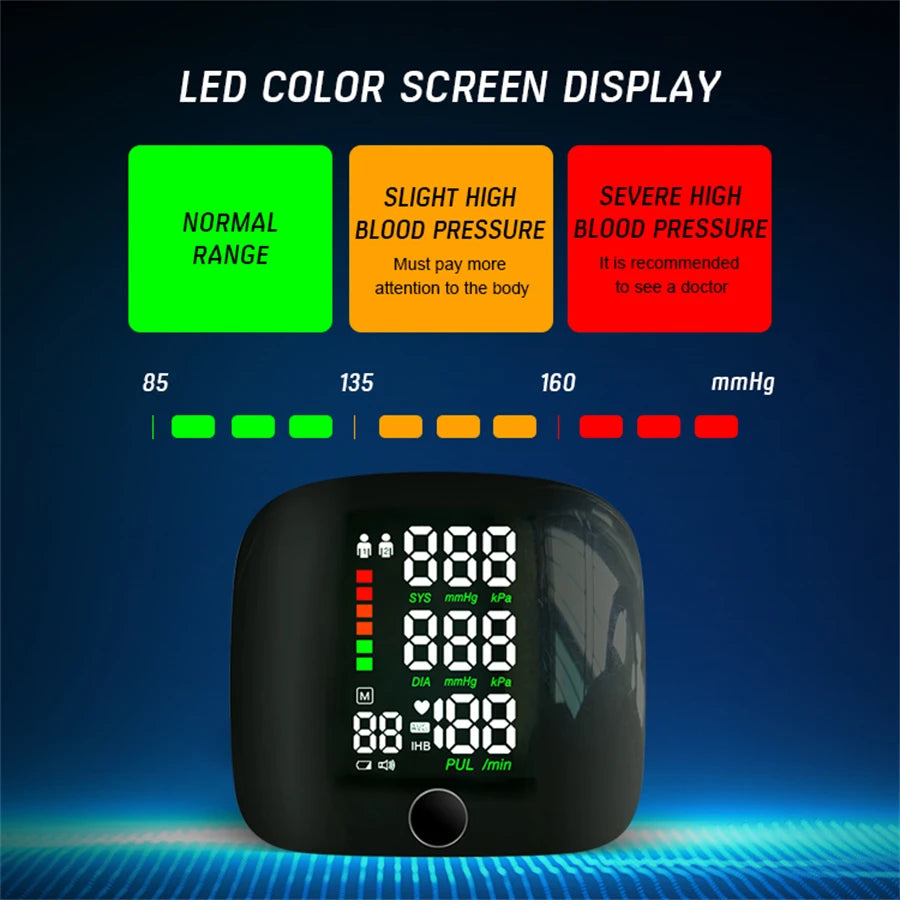 PulseTrack™ LED Blood Pressure Monitor