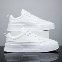 Men's Leisure  White Running Shoes