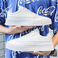 Men's Leisure  White Running Shoes