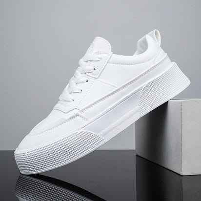 Men's Leisure  White Running Shoes