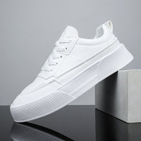Men's Leisure  White Running Shoes