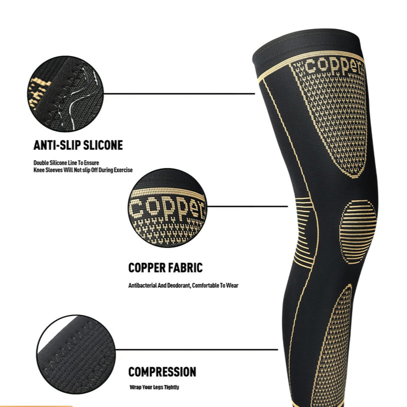 FlexShield Pro™ — Full Leg compression sock