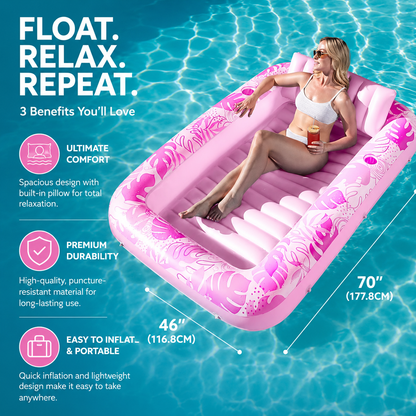 AquaLuxe™ Floating Lounger