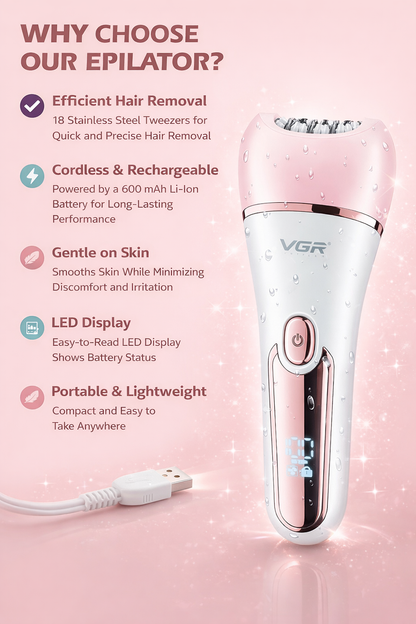 "PureGlow™"6-in-1 Hair Removal