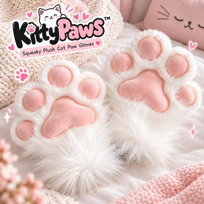 KittyPaws™ – Plush Cat Gloves
