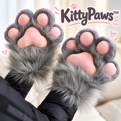 KittyPaws™ – Plush Cat Gloves