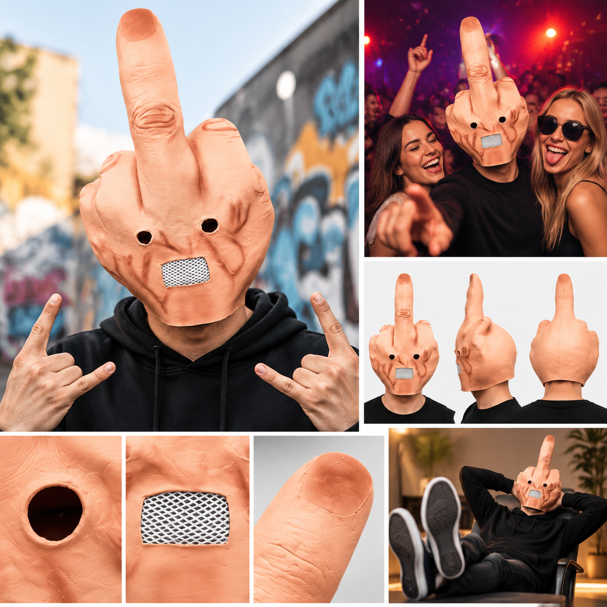 💪 The Hulk Finger Mask™