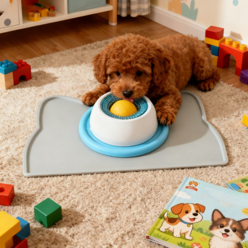 Calming Slow Feeder Lick Bowl.
