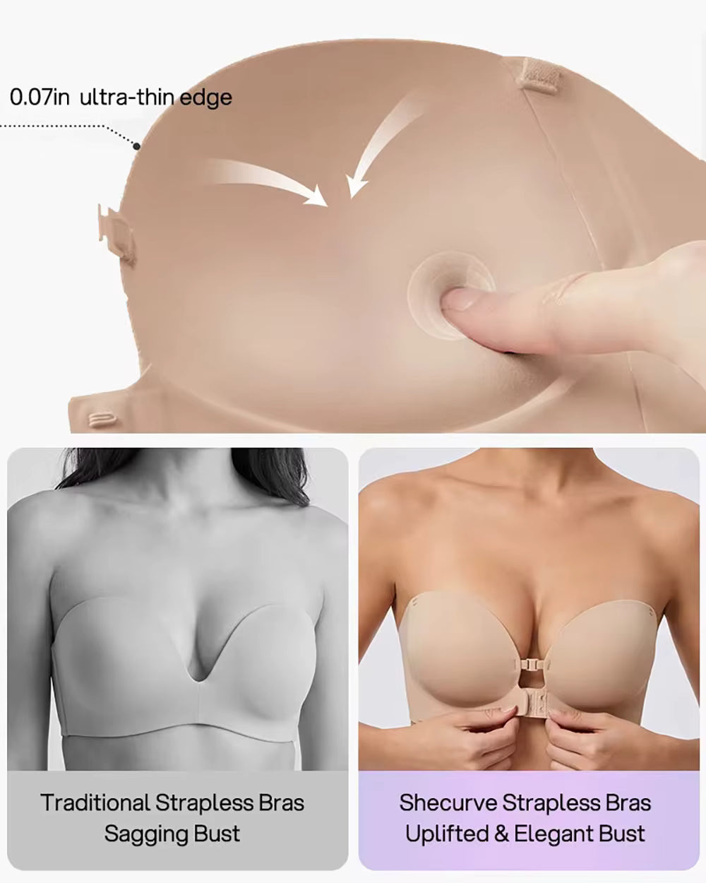 LiftEase™ Invisible Lift Bra 2.0