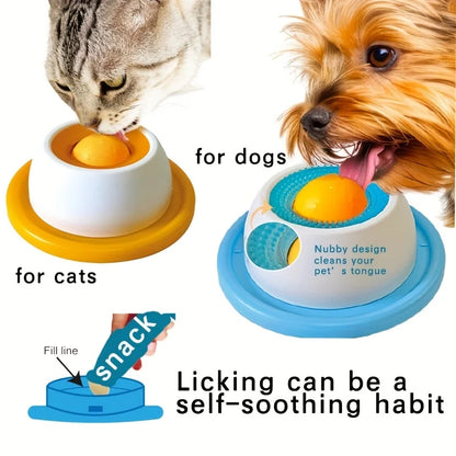 Calming Slow Feeder Lick Bowl.