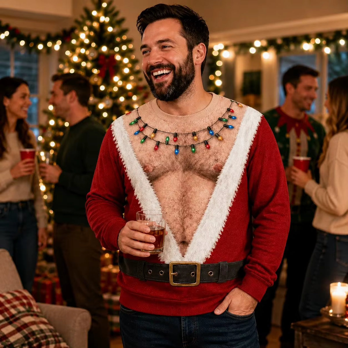 The Ho Ho Hottie™ | Christmas Sweater 🎅