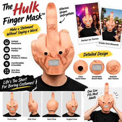 💪 The Hulk Finger Mask™