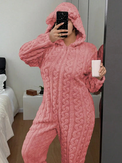 🧸 CozyCub™ Plush Bear Romper