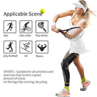 FlexShield Pro™ — Full Leg compression sock