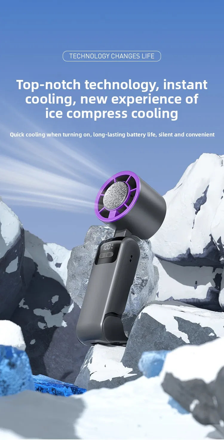FrostFlow™ Portable Cooling Fan