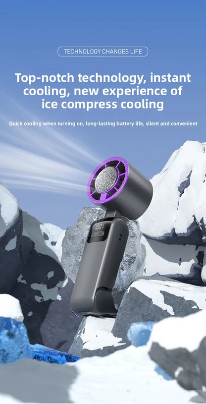 FrostFlow™ Portable Cooling Fan