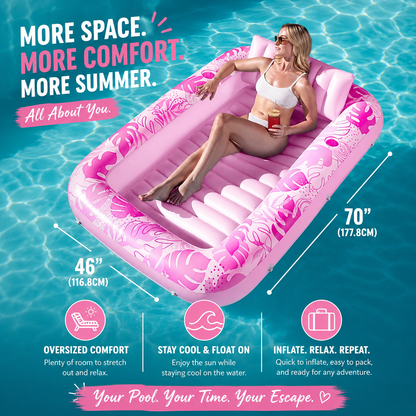 AquaLuxe™ Floating Lounger